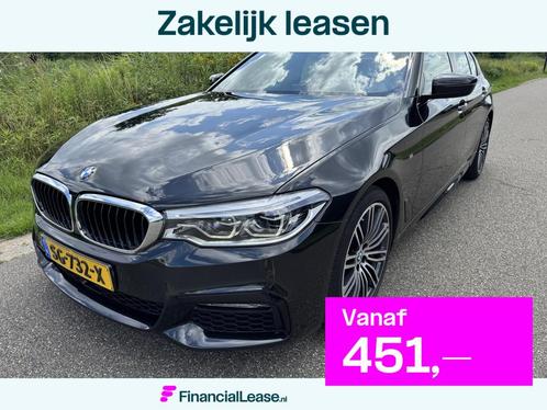 BMW 5 Serie 520i High Executive M Sportpakket, Auto's, BMW, Bedrijf, Lease, Financial lease, 5-Serie, ABS, Achteruitrijcamera
