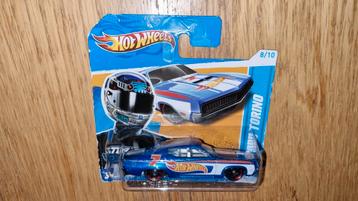 641 - Hotwheels Ford Torino in Verpakking.