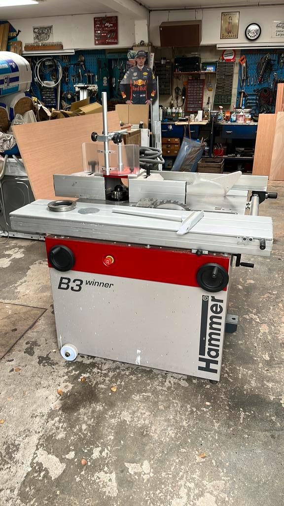 Hammer B3 winner zaag freesmachine, Doe-het-zelf en Verbouw, Gereedschap | Zaagmachines, Gebruikt, Cirkelzaag, 1200 watt of meer