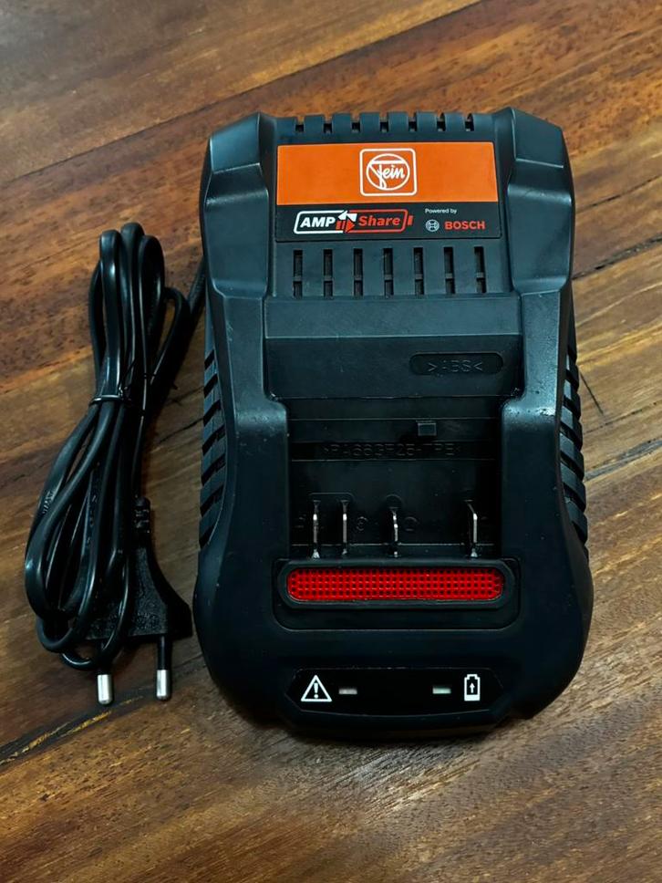 Fein / Bosch Ampshare GAL 1880 CV 18V 8A accu snellader, Doe-het-zelf en Verbouw, Gereedschap | Machine-onderdelen en Toebehoren