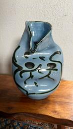 Vintage unica vaas Thomas Buxó, Overige kleuren, Aardewerk of Porselein, Ophalen of Verzenden, Zo goed als nieuw