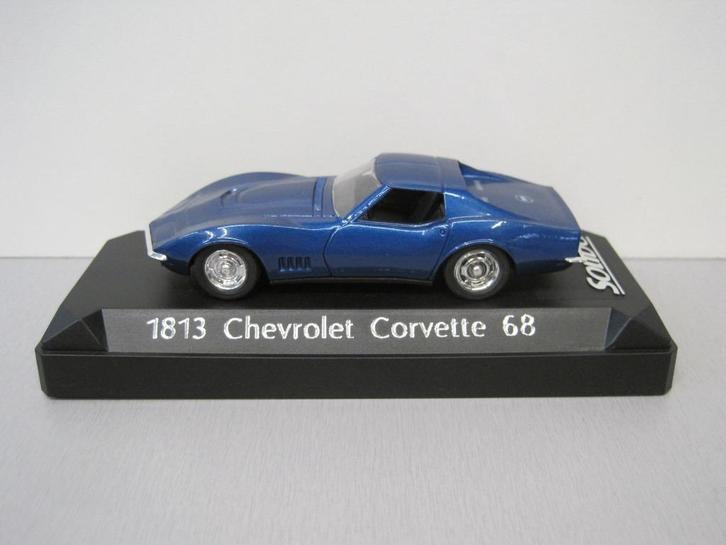 Chevrolet Corvette 68 Solido 1813  1:43, Hobby en Vrije tijd, Modelauto's | 1:43, Zo goed als nieuw, Auto, Solido, Ophalen of Verzenden
