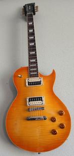 Harley Benton SC 450 plus VT Lemon drop. Met upgrades, Ophalen, Zo goed als nieuw, Solid body, Overige merken