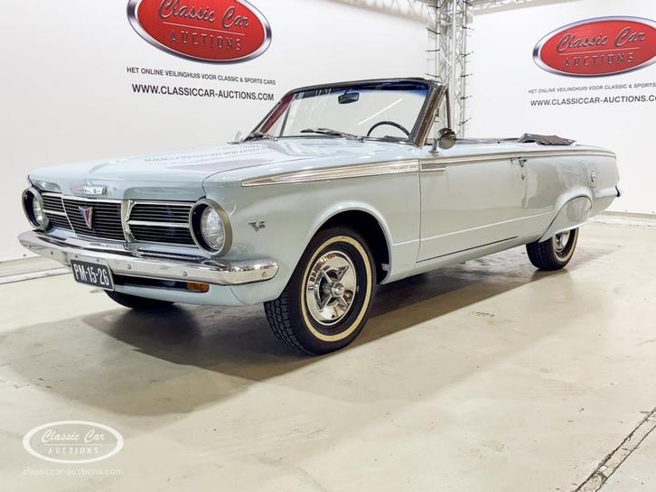 Plymouth OVERIGE VALIANT   - ONLINE AUCTION, Auto's, Oldtimers, Bedrijf, Plymouth, Benzine, Cabriolet, Handgeschakeld, Geïmporteerd