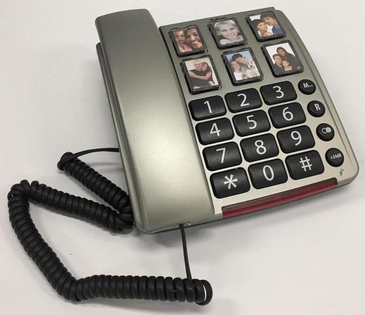 Senioren fototelefoon Fysic FX-3360 Big Button, Telecommunicatie, Vaste telefoons | Niet Draadloos, Zo goed als nieuw, Ophalen of Verzenden