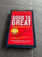 Good to Great - Jim Collins (Nederlandse Editie), Ophalen of Verzenden, Zo goed als nieuw, Management, Business bibliotheek