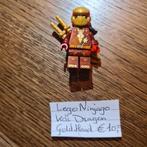Lego Ninjago mini figuur Kai Dragon met gold head, Ophalen of Verzenden, Zo goed als nieuw