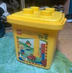 Leeg Lego Duplo Emmertje Geel, Ophalen of Verzenden, Gebruikt, Losse stenen, Duplo
