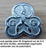 oud Engels speldje, metaal, jaren 50 THE GG, Girls Guides, Ophalen of Verzenden, Gebruikt, Overige onderwerpen