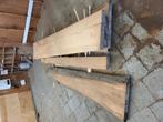 Eikenhouten dikke droge planken 3 stuks 300 x 49 x 6 cm, Doe-het-zelf en Verbouw, Hout en Planken, Ophalen, Eiken, Nieuw, Plank