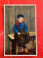 1929 Voldendam - kindje in klederdracht (K), Ophalen of Verzenden, 1920 tot 1940, Gelopen, Klederdracht