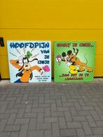 Ijs schilderijen 1m x 1m voor ijssalon of foodtruck, Antiek en Kunst, Ophalen