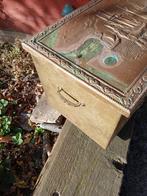 Vintage  Schatkist met Scheepsmotieven, Antiek en Kunst, Antiek | Koper en Brons, Ophalen of Verzenden, Koper