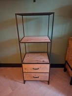 Xenos Boekenkast met lades, Huis en Inrichting, Kasten | Boekenkasten, Ophalen, 50 tot 100 cm, Zo goed als nieuw, Metaal