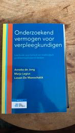 Onderzoekend vermogen voor verpleegkundigen, Ophalen of Verzenden, Zo goed als nieuw