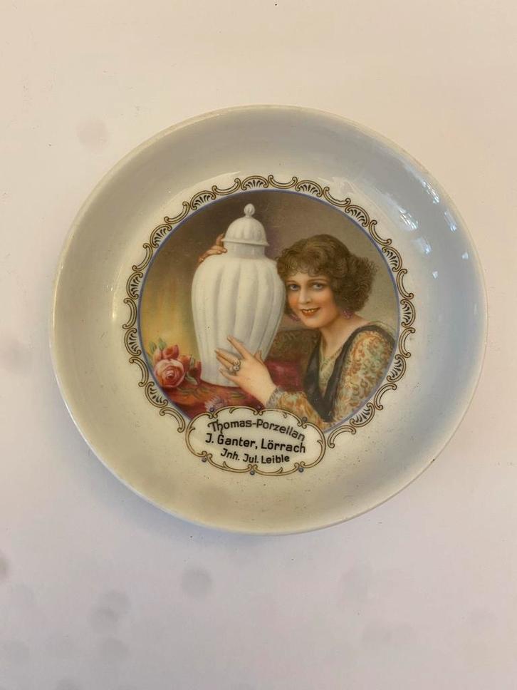 Vintage Thomas Porzellan Lörrach Bord, Antiek en Kunst, Antiek | Wandborden en Tegels, Ophalen of Verzenden