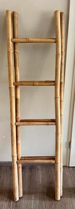 2 Bamboe ladders, Huis en Inrichting, Woonaccessoires | Wandplanken en Boekenplanken, Ophalen of Verzenden