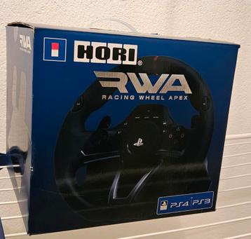 Playstation 3 en 4 stuur merk Hori Racing Apex beschikbaar voor biedingen