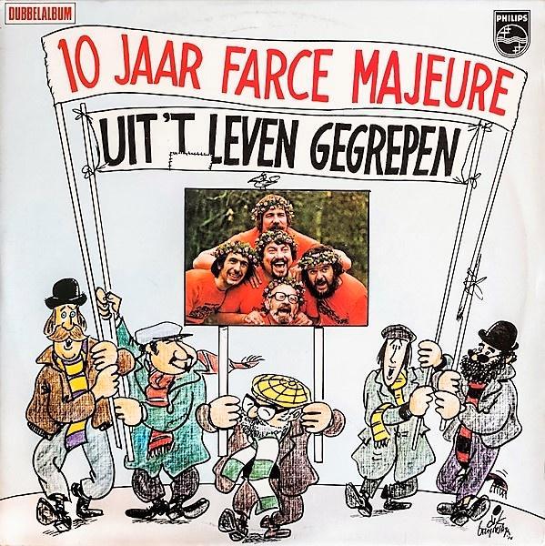 LP - FARCE MAJEURE 10 jaar, Cd's en Dvd's, Vinyl | Nederlandstalig, Zo goed als nieuw, Overige genres, 12 inch, Ophalen of Verzenden