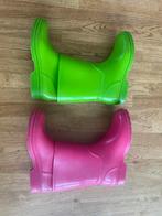 Regenlaarsjes - Maat 32(groen) en 33(roze), Ophalen, Gebruikt, Jongen of Meisje, Laarzen