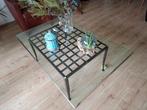 Gesmede poten salontafel, Ophalen, 100 tot 150 cm, 50 tot 100 cm, Zo goed als nieuw