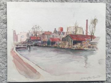 Aquarel Jan Sluijters Jr