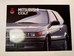 Mitsubishi Colt Brochure 1988, Gelezen, Diverse auteurs, Ophalen of Verzenden, Mitsubishi