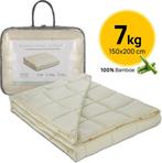 Kustaa Verzwaringsdeken beige met hoeslaken koopje !, Huis en Inrichting, Slaapkamer | Beddengoed, Ophalen, Eenpersoons, Hoeslaken of Sloop