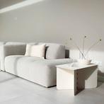 Puik Hinge Bijzettafel Large Creme wit, Ophalen, Minder dan 45 cm, Metaal of Aluminium, 55 tot 75 cm