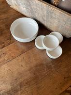 5 schattige serveer schalen, Ophalen of Verzenden, Overige stijlen, Glas, Schaal of Schalen