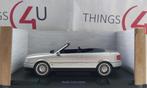 MCG 1:18 Audi 80 cabriolet 1991-2000 zilver nieuw in doos, Hobby en Vrije tijd, Modelauto's | 1:18, Ophalen of Verzenden, Nieuw