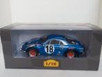 Renault Alpine A110 Rally Monte Carlo 1973 1/18, Ophalen of Verzenden, Zo goed als nieuw, Auto, Overige merken