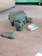 Leger tas veldfles etensbakje en pet kapi militair groen, Verzamelen, Ophalen of Verzenden, Landmacht, Nederland, Overige typen