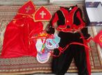 2 Zwarte Piet Kind Kostuum en Heilig Sinterklaas verkleedset, Diversen, Sinterklaas, Ophalen of Verzenden, Zo goed als nieuw