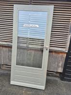 Stompe achterdeur veiligheidsglas, Ophalen, Gebruikt, 80 tot 100 cm, 200 tot 215 cm