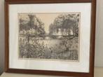 Repro pentekeningen van Vlodrop, Antiek en Kunst, Ophalen