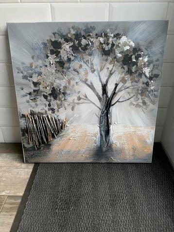 Schilderij van 55 x 55 cm beschikbaar voor biedingen