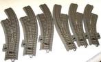 Trix Meegebogen wissels C rails 6 stuks 62671/2 – ongebruikt, Gelijkstroom, Trix, Nieuw, Rails