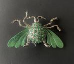 Insect broche, Sieraden, Tassen en Uiterlijk, Broches, Overige materialen, 4 tot 7 cm, Gebruikt, Ophalen of Verzenden