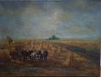 Schilderij (oogstende boeren van J. Bergman), Ophalen
