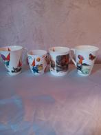Rien Poortvliet 4 kabouter bekers, Ophalen of Verzenden, Zo goed als nieuw, Overige stijlen, Kop(pen) en/of Schotel(s)