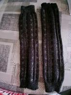 Zwart met grijze beenwarmers., Kleding | Dames, Sokken en Kousen, Ophalen, Overige typen, Zwart, Zo goed als nieuw