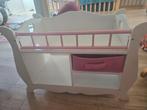 Houten poppenbed met la, Ophalen, Gebruikt, Babypop