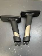 Armleuningen voor stoel - 2x links, 2x rechts, Zo goed als nieuw, Metaal, Rechthoekig, 50 tot 100 cm