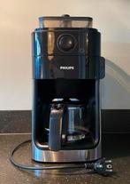 Philips Grind & brew koffiezetapparaat bonen filter  zwart, Ophalen, Gebruikt, 4 tot 10 kopjes, Koffiemachine