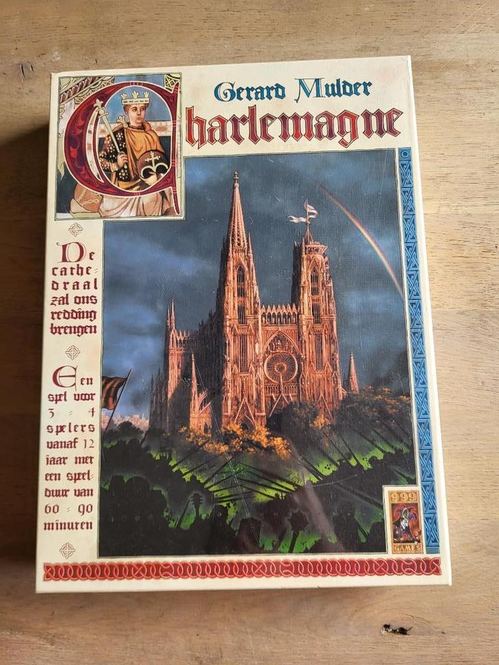 spel Charlemagne nog nieuw in folie!, Hobby en Vrije tijd, Gezelschapsspellen | Bordspellen, Nieuw, Een of twee spelers, Drie of vier spelers