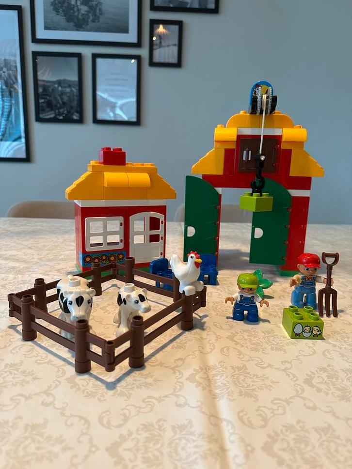 Lego Duplo 10525 Boerderij - Complete Set!, Kinderen en Baby's, Speelgoed | Duplo en Lego, Zo goed als nieuw, Duplo, Complete set