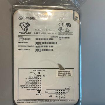 Seagate Medalist ST39140N SCSi HD 50-pin beschikbaar voor biedingen