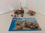 LEGO City 7737 kustwacht 4x4 en waterscooter, Kinderen en Baby's, Speelgoed | Duplo en Lego, Ophalen of Verzenden, Zo goed als nieuw