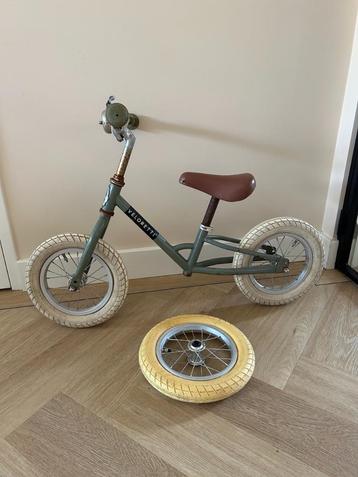Veloretti Tricycle / loopfiets - mosgroen- extra wiel! beschikbaar voor biedingen